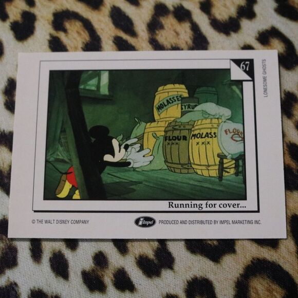 FS Lonesome Ghosts #D67 Disney Card - Picture 2 of 2